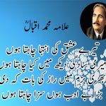 love poetry of allama iqbal