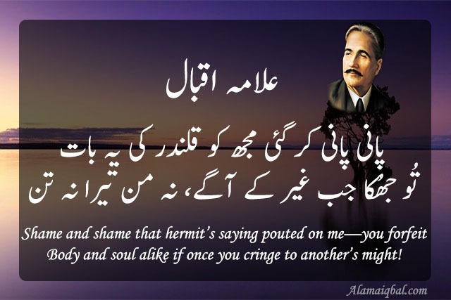 allama muhammad iqbal quotes english